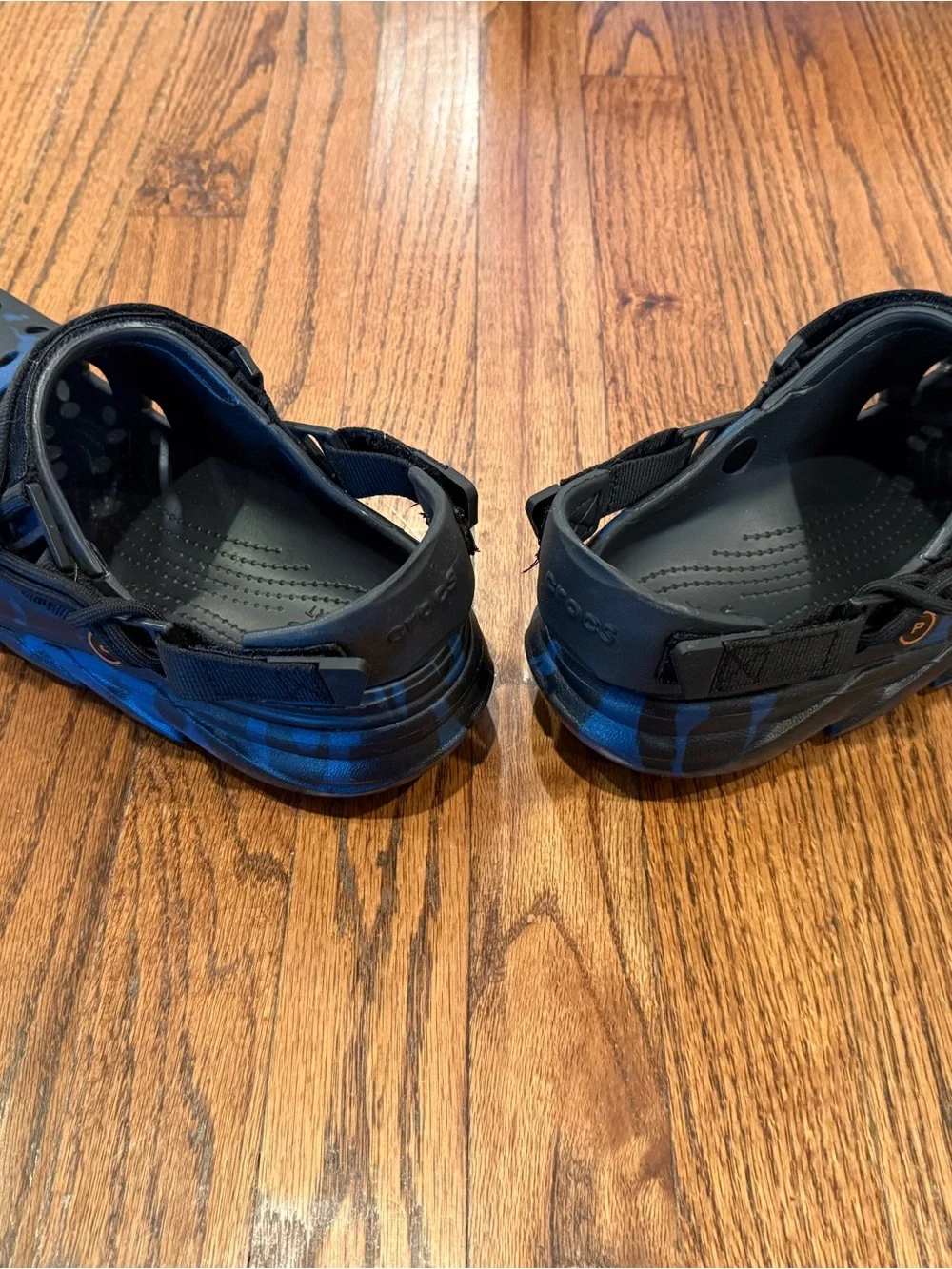 Post Malone limited edition Crock - Black & Blue